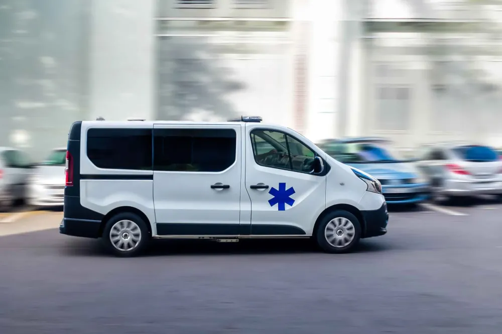 Ambulance à Ruoms